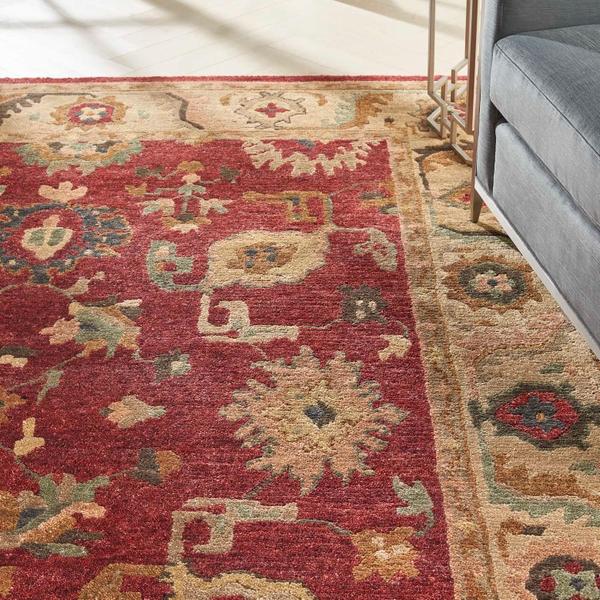 Nourison TAHOE TA08 RED AREA RUG