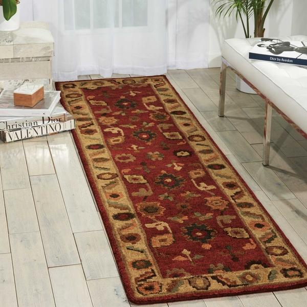 Nourison TAHOE TA08 RED AREA RUG