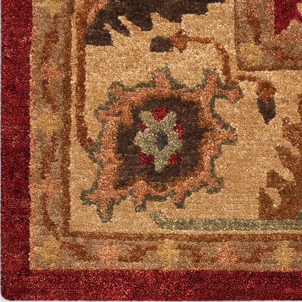 nourison TAHOE TA08 RED AREA RUG