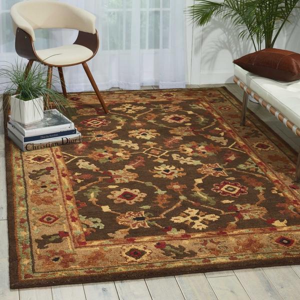Nourison TAHOE TA10 ESPRESSO AREA RUG