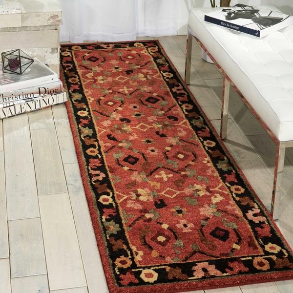 Nourison TAHOE TA12 RUST AREA RUG