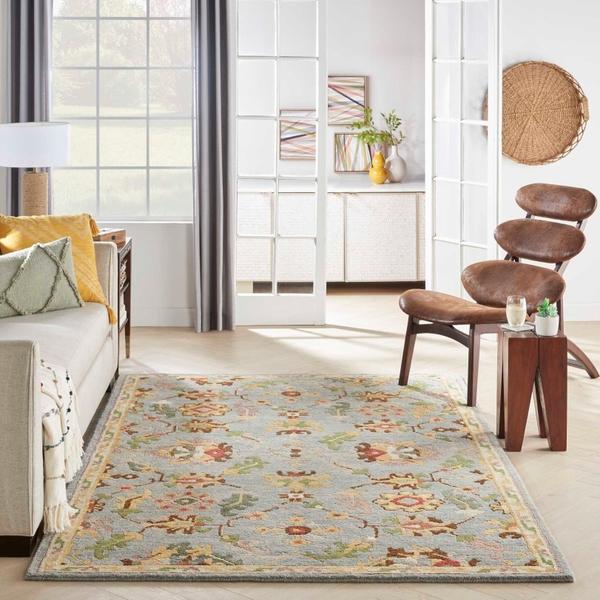 Nourison TAHOE TA13 SEAGLASS AREA RUG