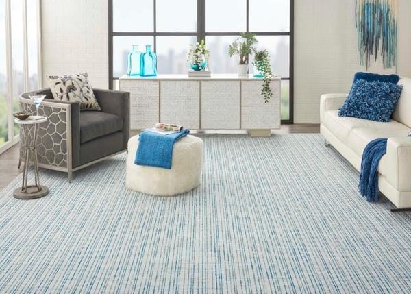 Nourison TEXTUREWEAVE TXTWV TEAL BROADLOOM CARPET