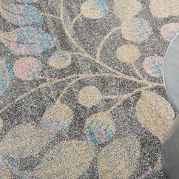 Nourison TRANQUIL TRA03 GREY/BEIGE AREA RUG