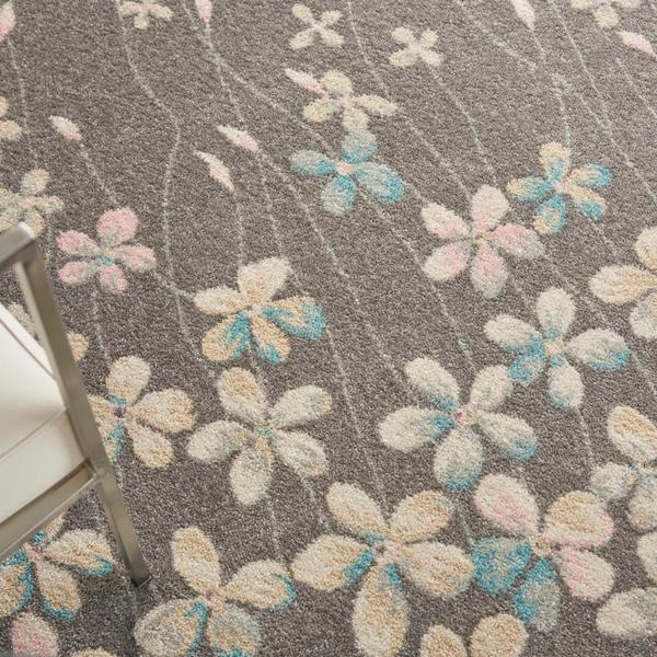 Nourison TRANQUIL TRA04 GREY/BEIGE AREA RUG
