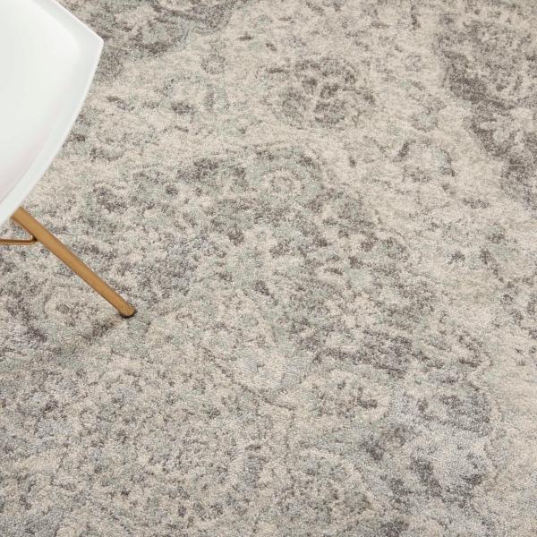 Nourison TRANQUIL TRA05 IVORY/GREY AREA RUG