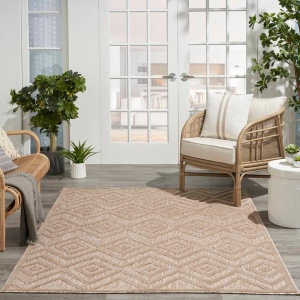 Nourison Nourison Versatile NRV01 Natural Beige Rug