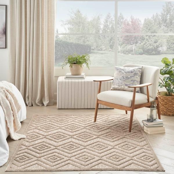 Nourison Nourison Versatile NRV01 Natural Beige Rug