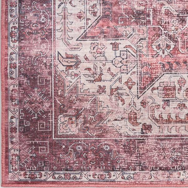 nourison Nourison Washables Red Indoor only Persian Rug NWB15