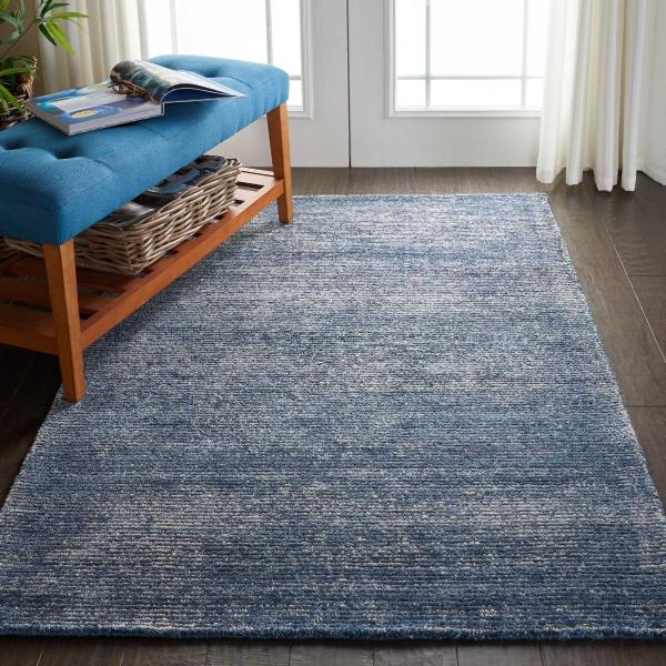 Nourison WESTON WES01 AEGEAN BLUE AREA RUG