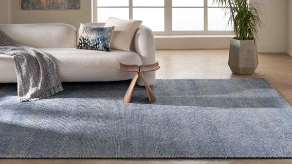 nourison WESTON WES01 AEGEAN BLUE AREA RUG