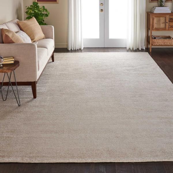 nourison WESTON WES01 LINEN AREA RUG