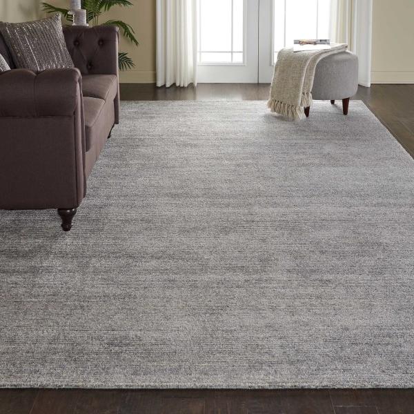 nourison WESTON WES01 SILVER BIRCH AREA RUG