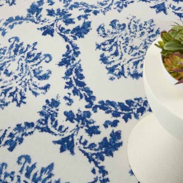 Nourison WHIMSICLE WHS01 IVORY NAVY AREA RUG