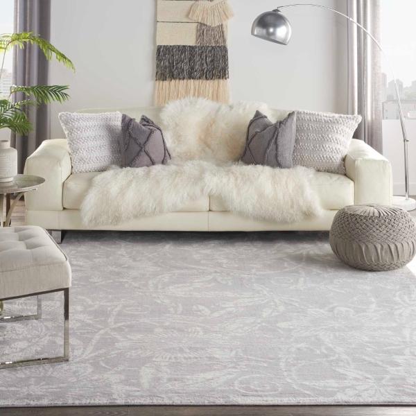 Nourison WHIMSICLE WHS05 GREY AREA RUG