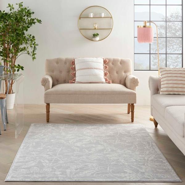 Nourison WHIMSICLE WHS05 GREY AREA RUG