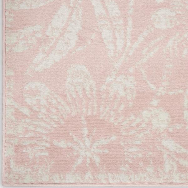 nourison WHIMSICLE WHS05 PINK AREA RUG