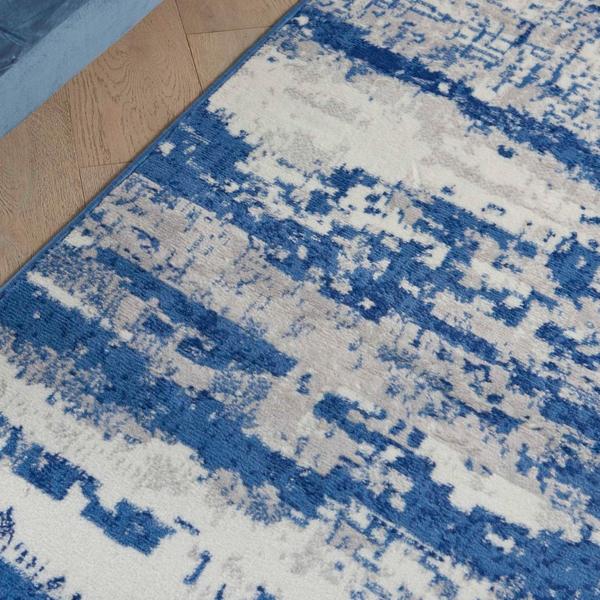 Nourison WHIMSICLE WHS06 IVORY NAVY AREA RUG