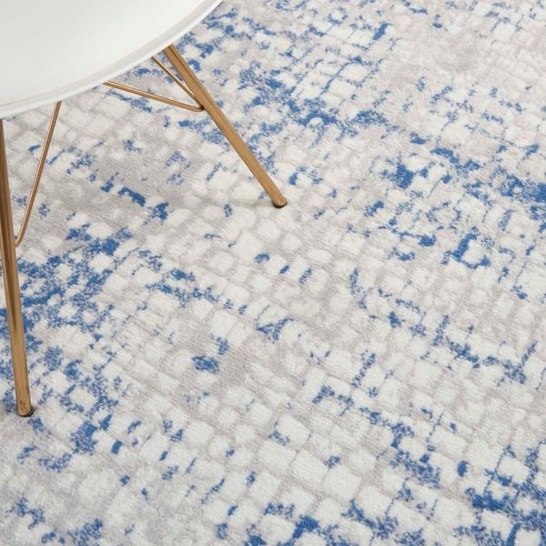 Nourison WHIMSICLE WHS07 GREY BLUE AREA RUG