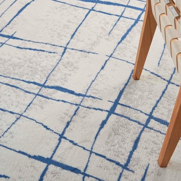 Nourison WHIMSICLE WHS09 IVORY BLUE AREA RUG