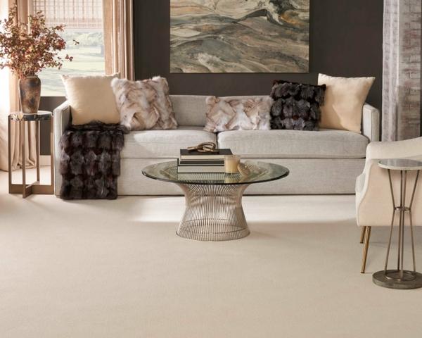 nourison WOOL TIP SHEAR II L0030 ALABASTER