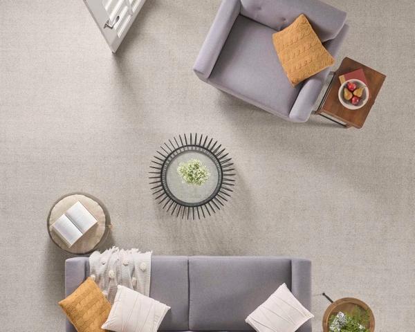 Nourison WOOLCRAFT 4 SHEER VALUE SHRVL SILVER