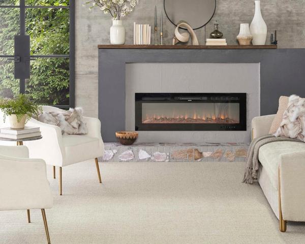 Nourison WOOLCRAFT 5 RIB VALUE RIBVL SILVER