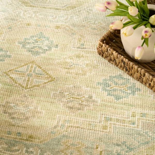 Nourison Odessa Green Indoor Only Persian Rug ODS08