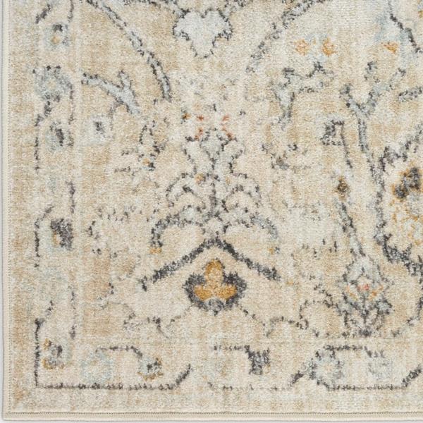 nourison Oushak Home Cream Indoor only Persian Rug OUS01 Home