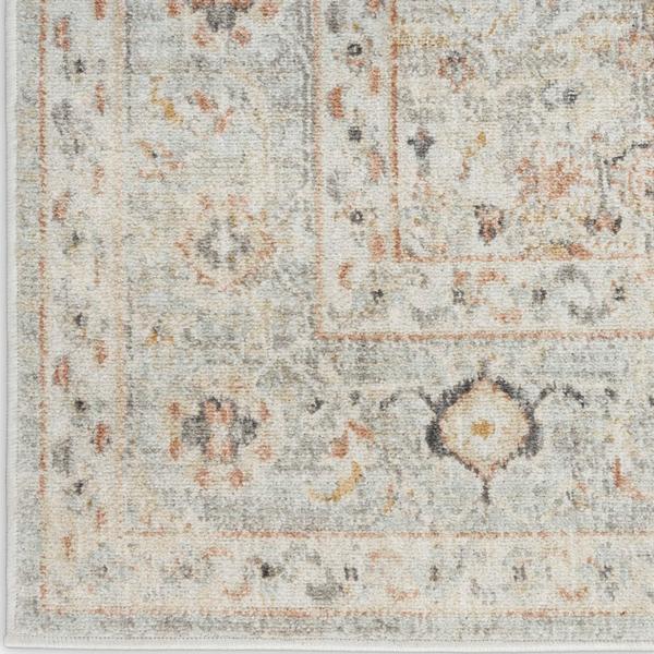 nourison Oushak Home Light Grey Indoor only Persian Rug OUS02 Home