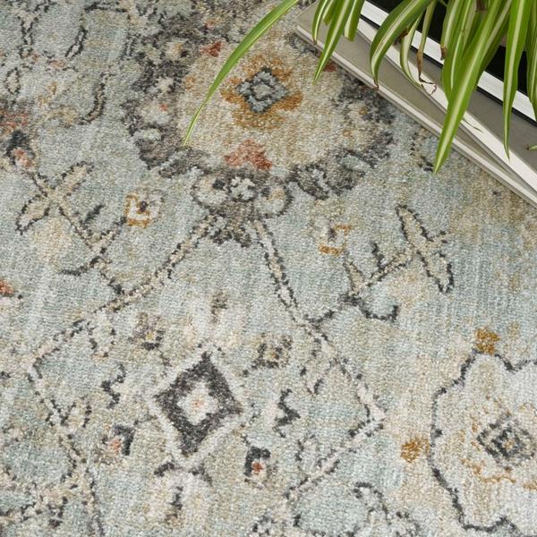 Nourison Oushak Home Mint Indoor Only Persian Rug OUS01 Home