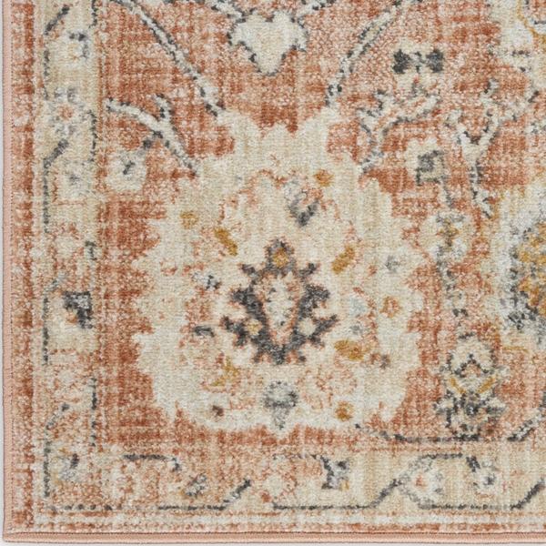 nourison Oushak Home Rust Indoor only Persian Rug OUS01 Home