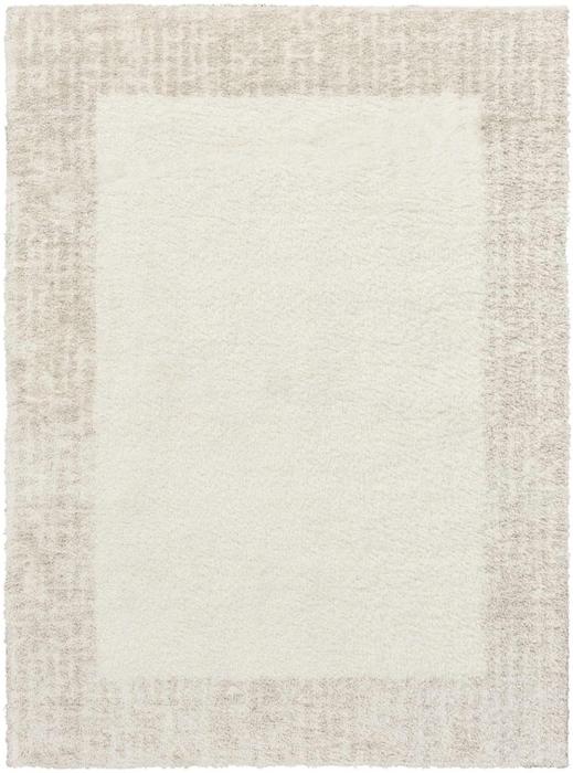 Nourison Pacific Shag Ivory Beige Indoor Only Solid Rug PCS02