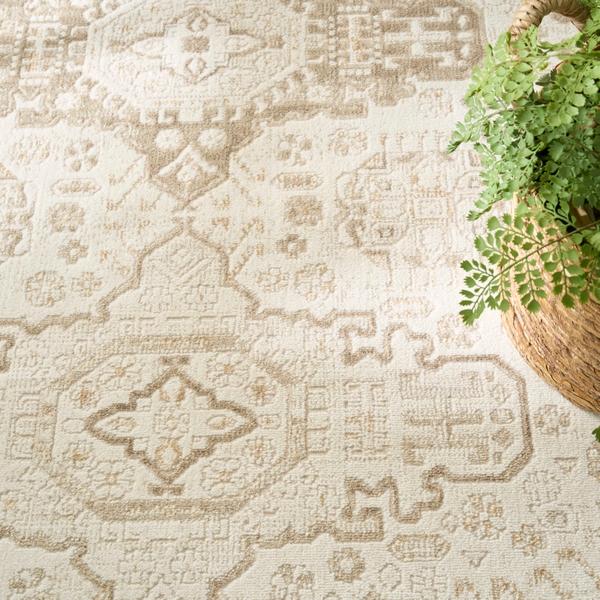 Nourison Pardis Ivory Beige Indoor Only Persian Rug PRD05