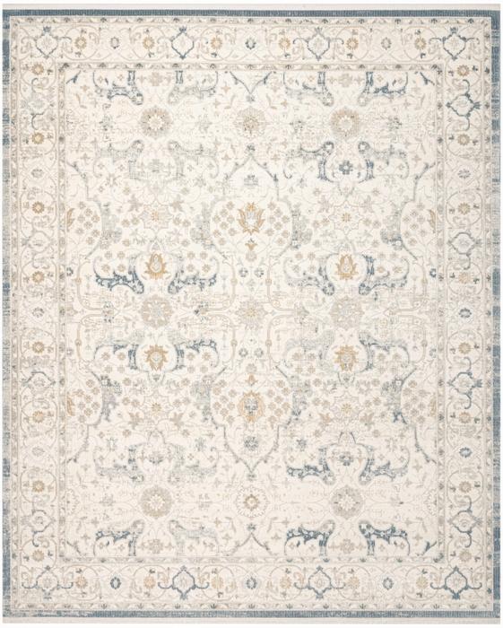 Nourison Pardis Light Blue Indoor Only Persian Rug PRD03