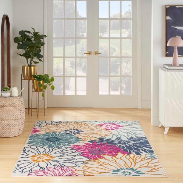 Nourison Passion Floral Multicolored Rug PSN17 Home