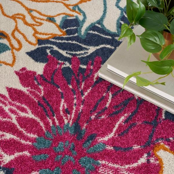 Nourison Passion Floral Multicolored Rug PSN17 Home
