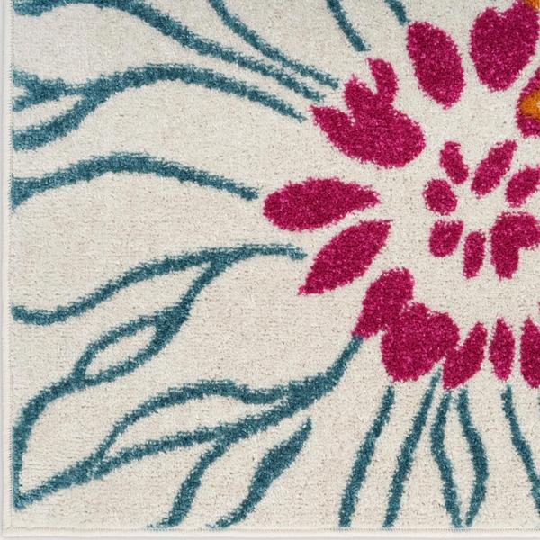 nourison Passion Floral Multicolored Rug PSN17 Home