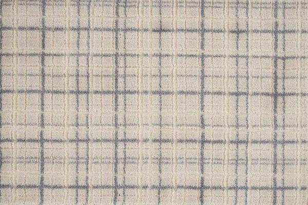 Nourison PERSPECTIVES PLAID PLDPR IVORY BLUE BROADLOOM CARPET
