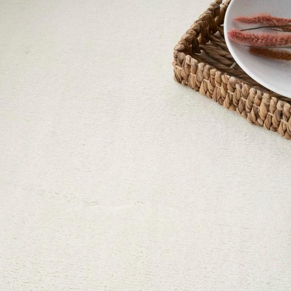 Nourison Plush Cloud Ivory Indoor Only Solid Rug PLC01 Home