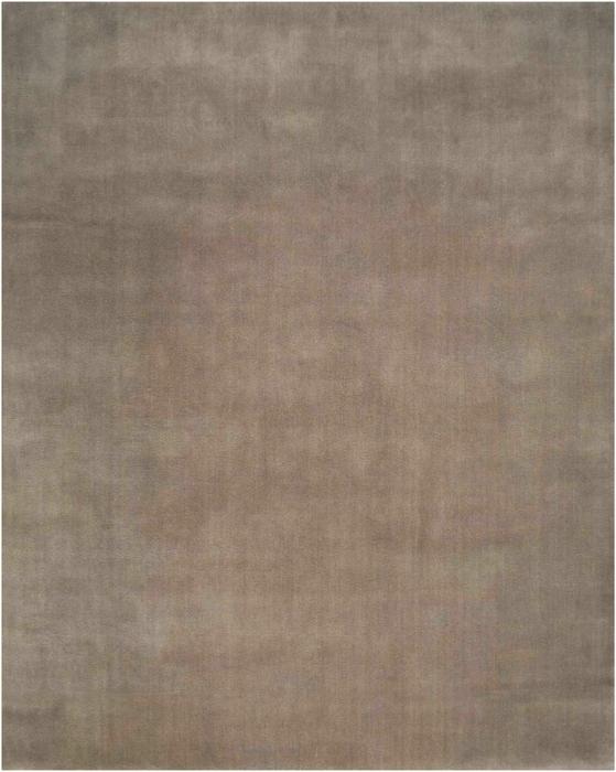 Nourison Plush Cloud Taupe Indoor Only Solid Rug PLC01 Home