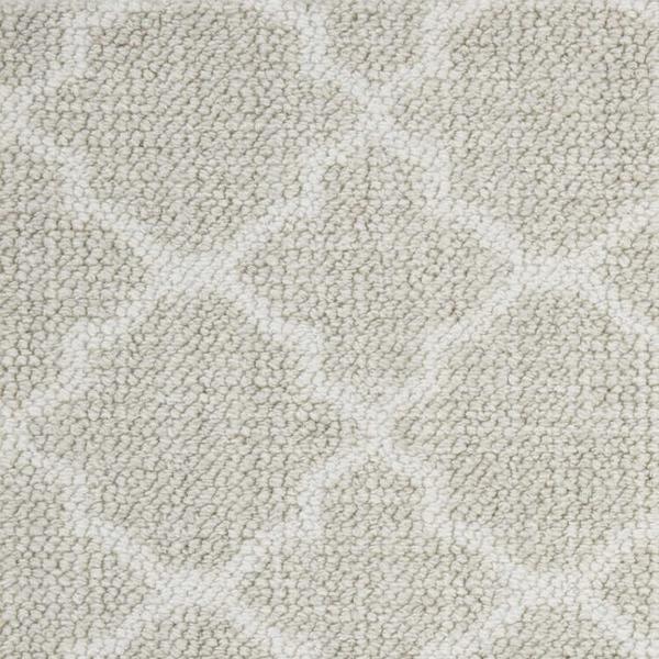nourison POINT PLEASANT LATTICE LATTI DOVE BROADLOOM CARPET