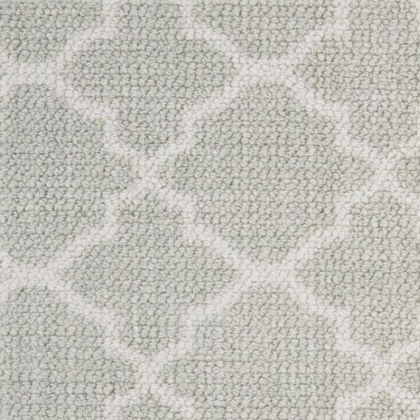 nourison POINT PLEASANT LATTICE LATTI GLACIER BROADLOOM CARPET