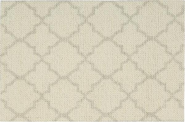 Nourison POINT PLEASANT LATTICE LATTI IVORY/DOVE BROADLOOM CARPET