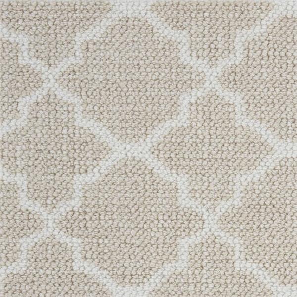 nourison POINT PLEASANT LATTICE LATTI PAPYRUS BROADLOOM CARPET