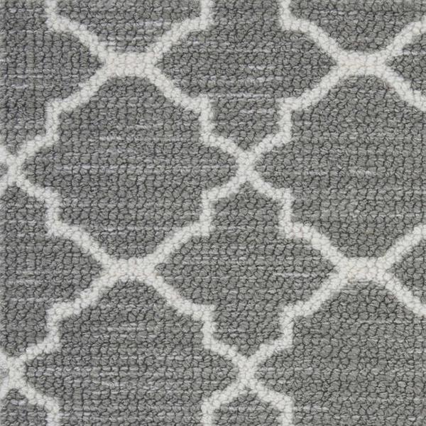nourison POINT PLEASANT LATTICE LATTI STORM BROADLOOM CARPET