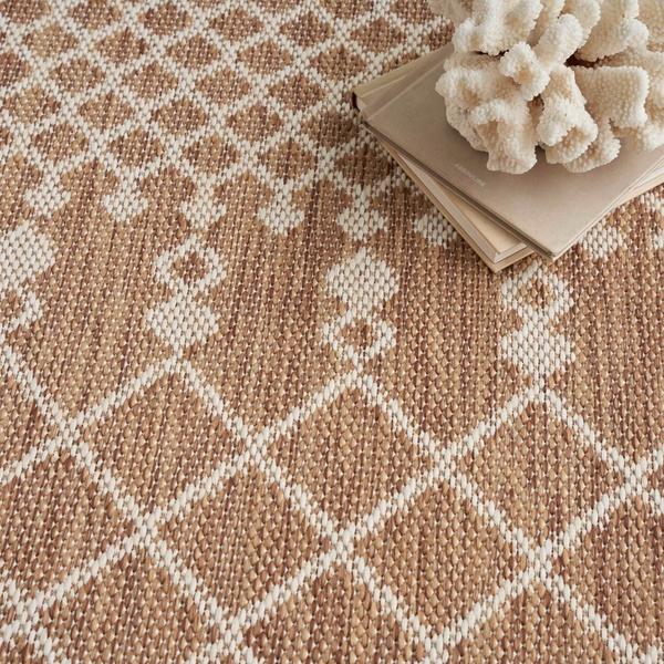 Nourison Positano Jute Indoo/Outdoor Moroccan Rug POS02 Home