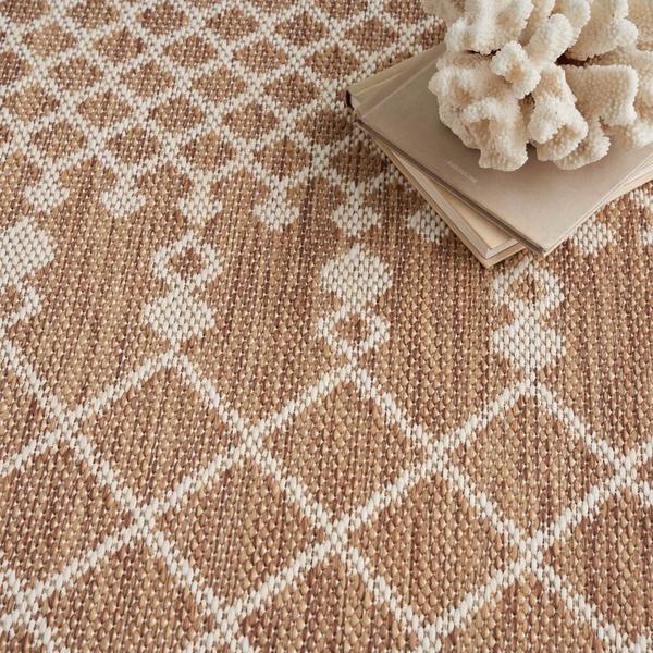 nourison Positano Jute Indoo/Outdoor Moroccan Rug POS02 Home