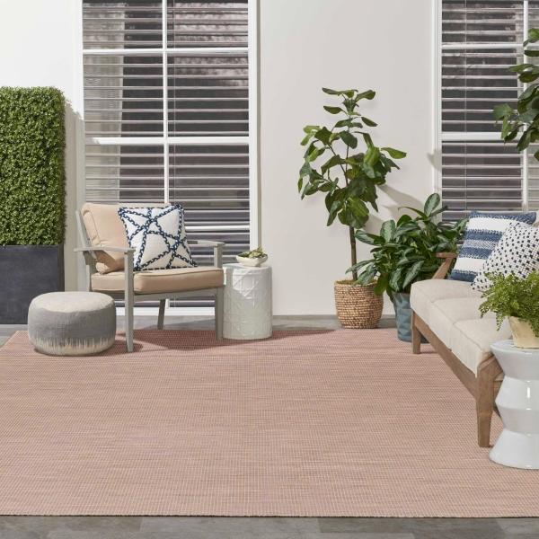 nourison Positano Jute Indoo/Outdoor Solid Rug POS01 Home