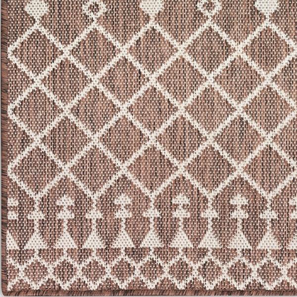 Nourison Positano Natural Indoo/Outdoor Moroccan Rug POS02 Home
